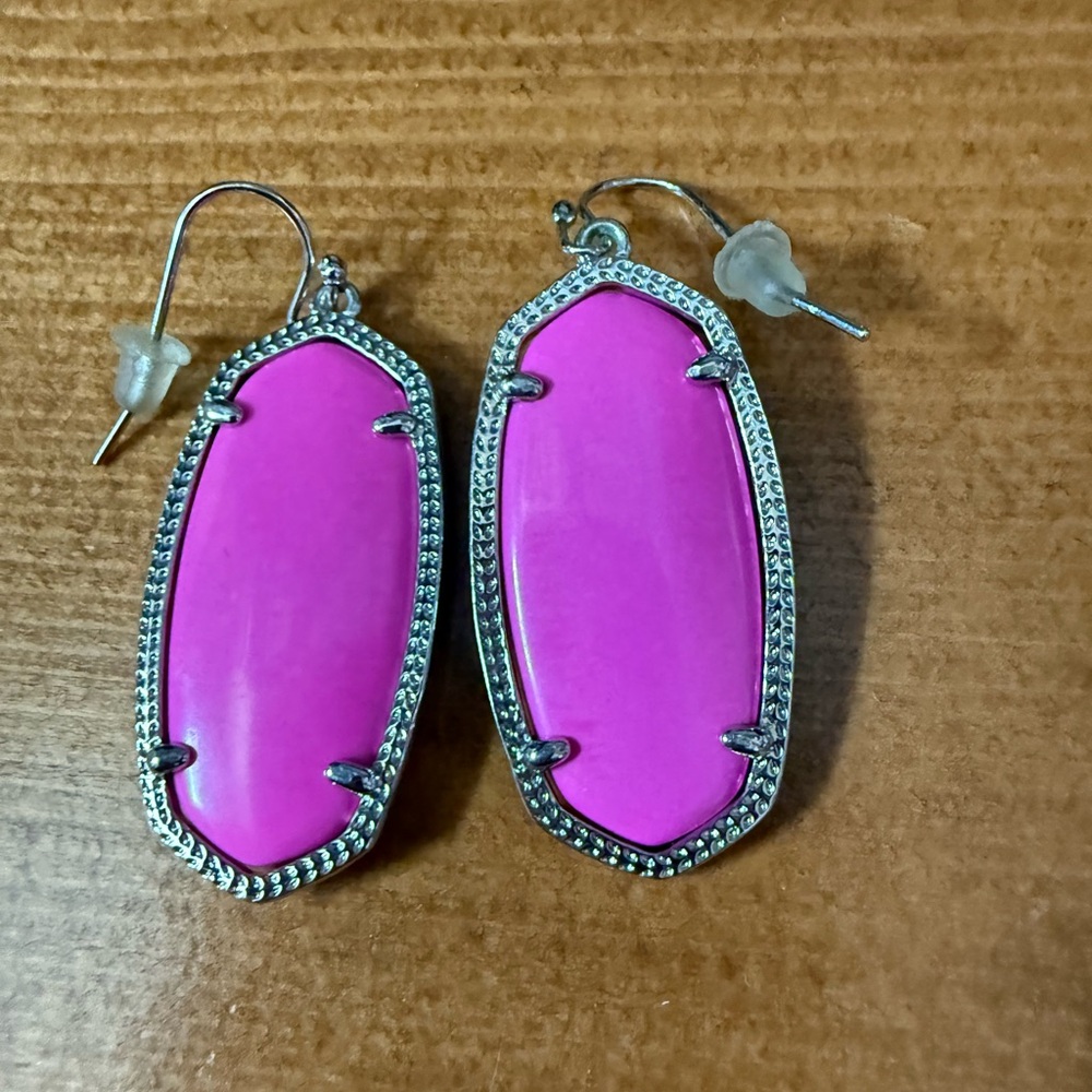 Kate Spade Vibrant Pink Drop Earrings